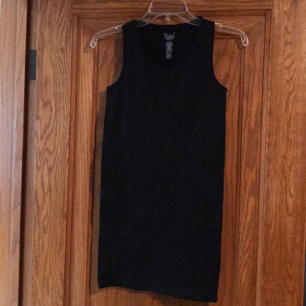 Extra long stretchy tank